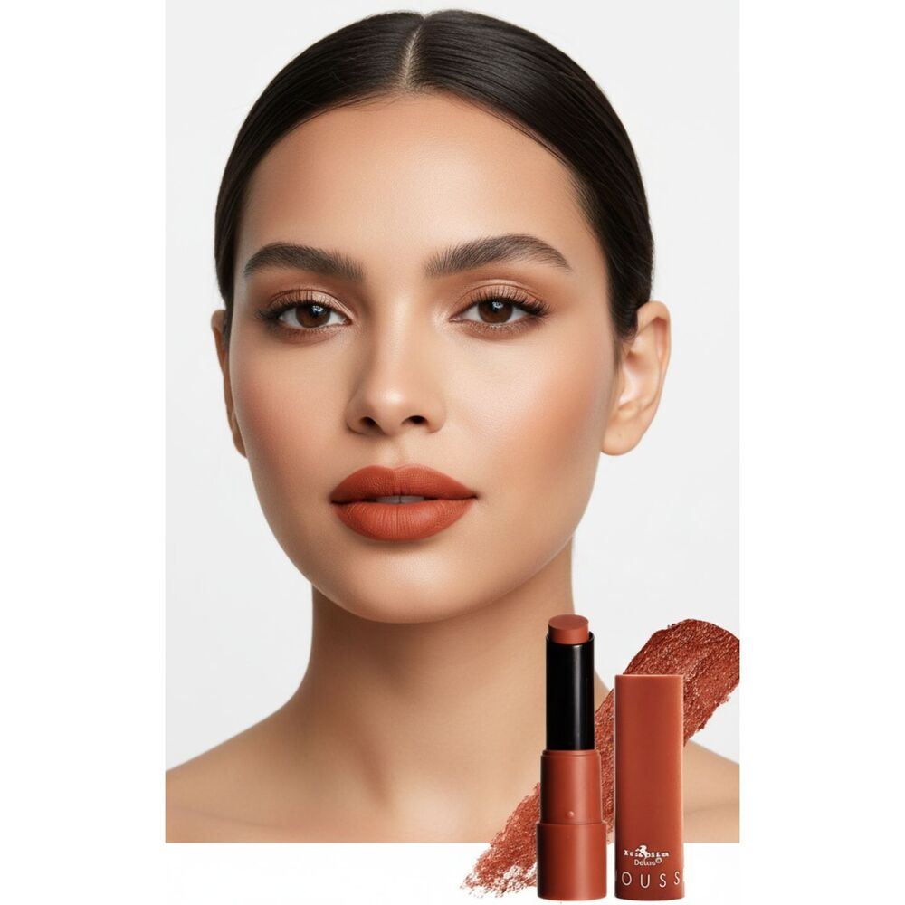 NEW Italia Deluxe Mouse Matte Lipstick in Burnt Orange